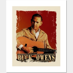 Buck owens - vintage look (2) Posters and Art